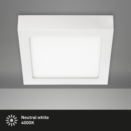 Briloner 7123-416 - LED taklampa FIRE LED/12W/230V vit