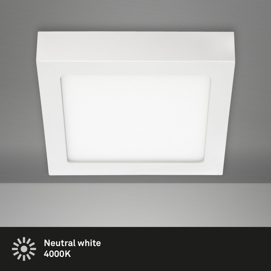 Briloner 7123-416 - LED taklampa FIRE LED/12W/230V vit