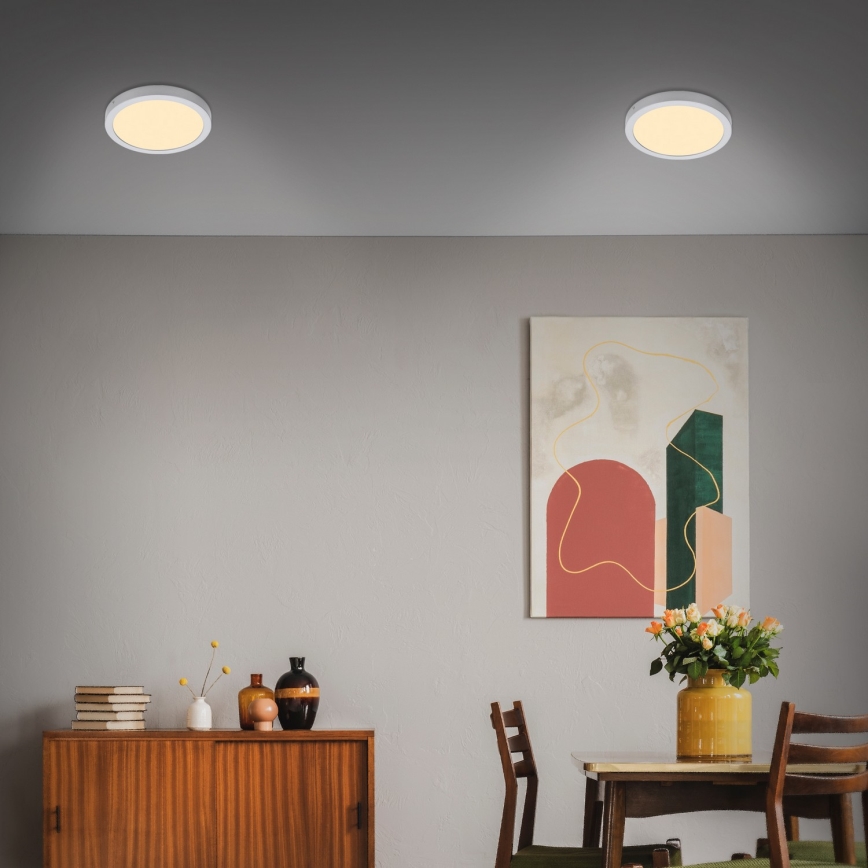 Briloner 7132-014 - LED taklampa för badrum FIRE LED/21W/230V 3000K IP44