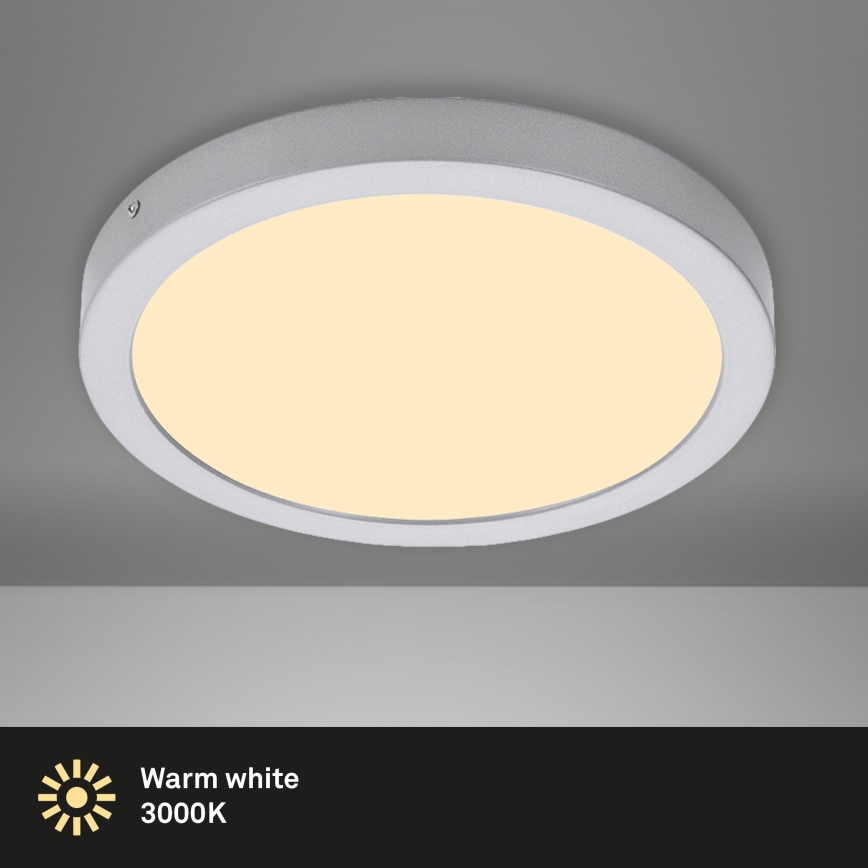 Briloner 7132-014 - LED taklampa för badrum FIRE LED/21W/230V 3000K IP44