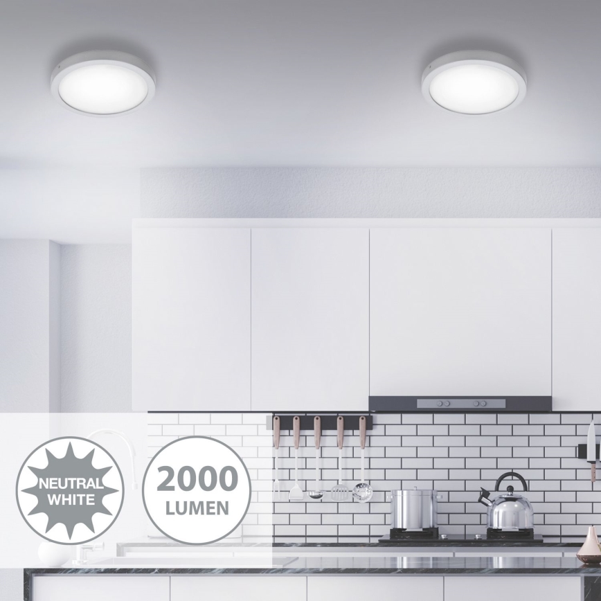 Briloner 7141-414 - LED taklampa FIRE LED/21W/230V 4000K