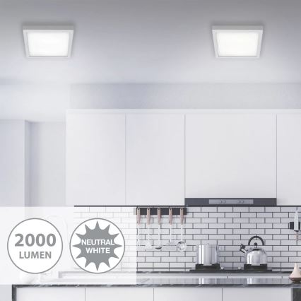 Briloner 7142-414 - LED taklampa FIRE LED/21W/230V 4000K