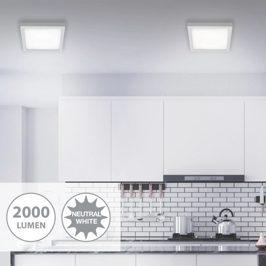 Briloner 7142-414 - LED taklampa FIRE LED/21W/230V 4000K