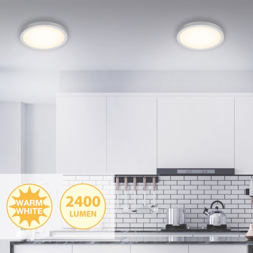 Briloner 7143-014 - LED taklampa FIRE LED/24,5W/230V 3000K