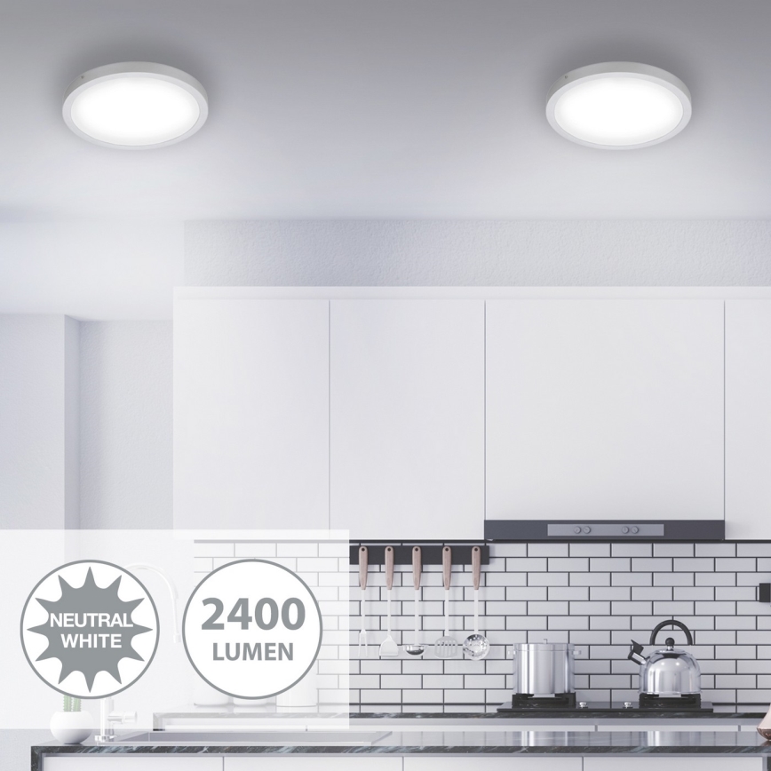 Briloner 7143-414 - LED taklampa FIRE LED/24,5W/230V 4000K
