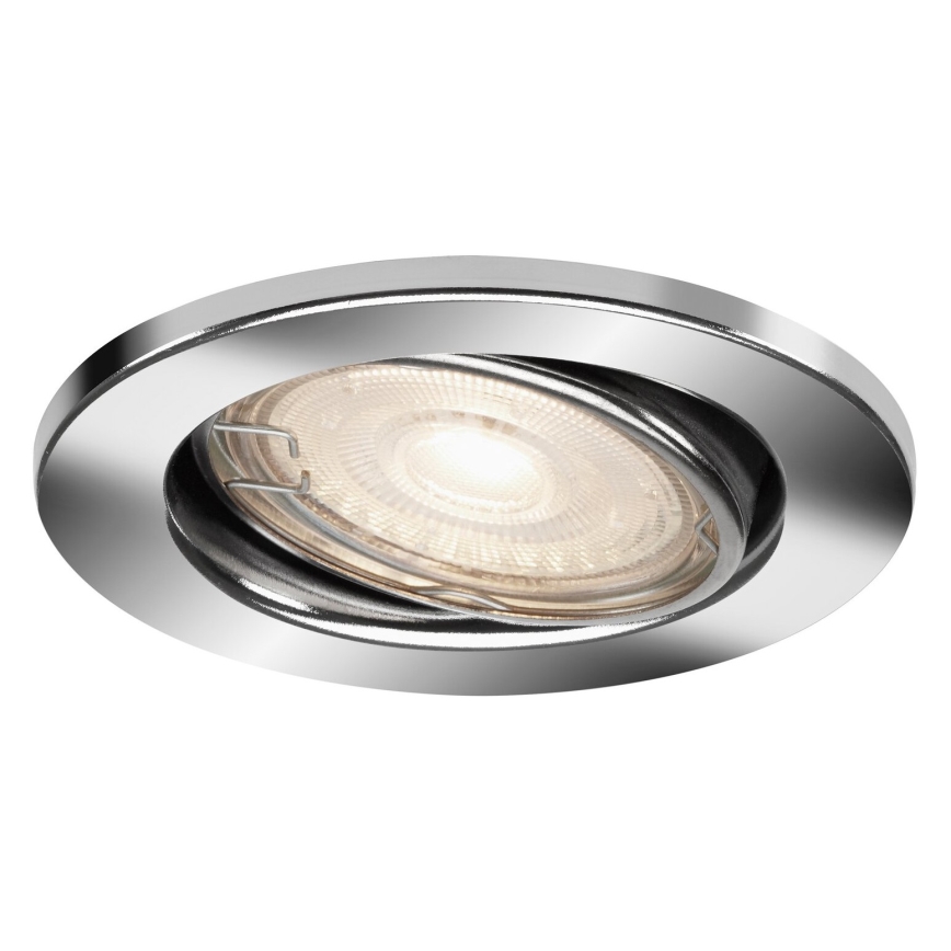 Briloner 7148-038-UPPSÄTTNING 3xLED Justerbar ljusstyrka badrumslampa  1xGU10/5W/230V IP23