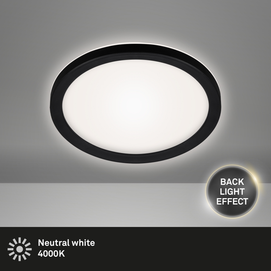 Briloner 7150-415 - LED taklampa SLIM LED/12W/230V diameter 19 cm