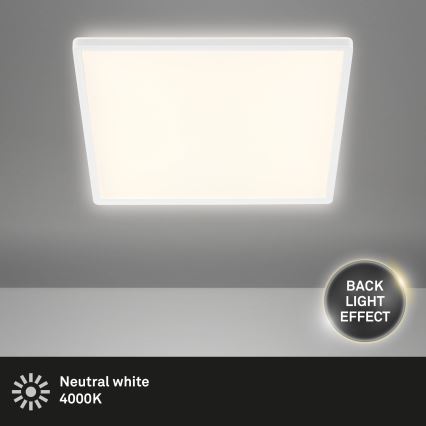 Briloner 7158-416 - LED taklampa  SLIM LED/22W/230V 42x42 cm