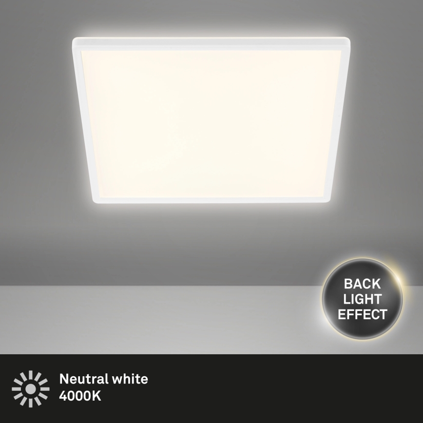 Briloner 7158-416 - LED taklampa  SLIM LED/22W/230V 42x42 cm