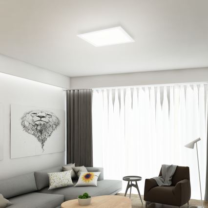 Briloner 7179-016 - LED dimbar taklampa PIATTO LED/24W/230V 3000-6500K + fjärrkontroll