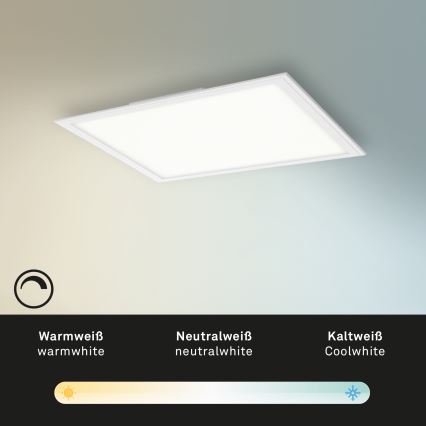 Briloner 7179-016 - LED dimbar taklampa PIATTO LED/24W/230V 3000-6500K + fjärrkontroll