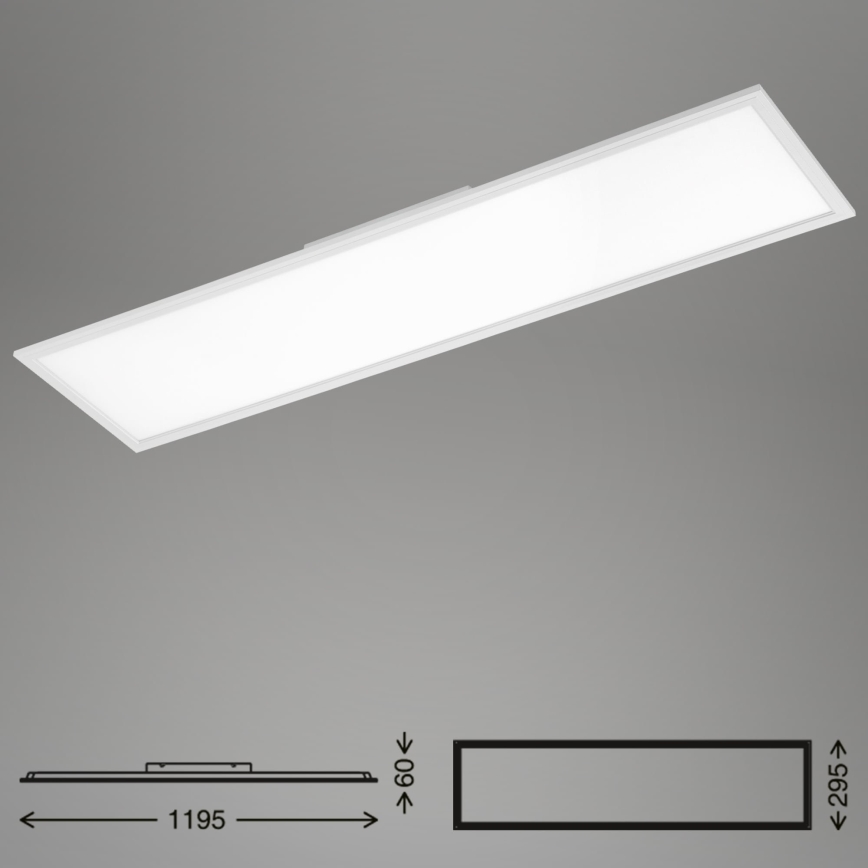 Briloner 7193-016 - LED ytmonterad panel LED/38W/230V 4000K