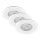 Briloner 7197-036-KIT 3x Infälld dimbar LED badrumsbelysning LED/4,5W/230V IP44
