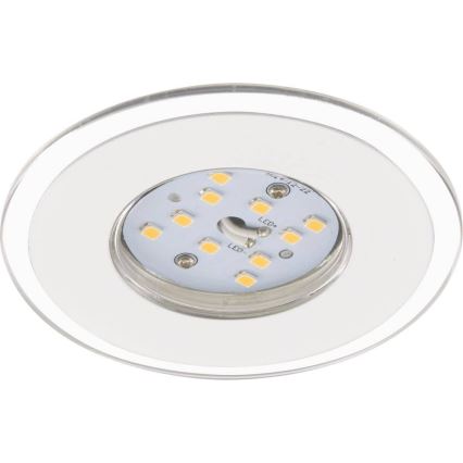 Briloner 7197-036-KIT 3x Infälld dimbar LED badrumsbelysning LED/4,5W/230V IP44