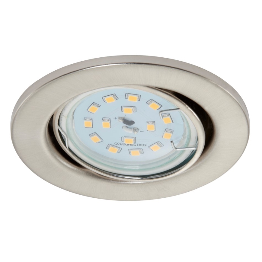 Briloner 7220-032 - PAKET 3x LED infälld Badrumbelysning FIT 1xGU10/5W/230V