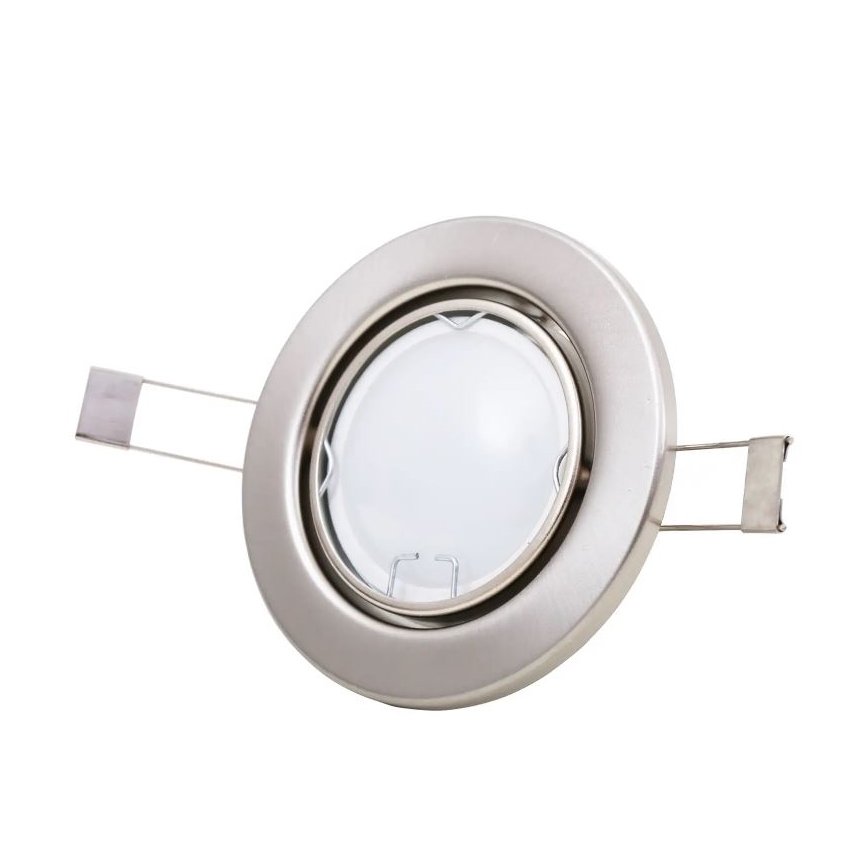 Briloner 7221-032 - SET OM 3x LED badrumstaklampa 1xGU10/3W/230V IP23 matt krom