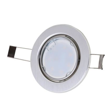Briloner 7221-039 - KIT 3x LED hängande taklampa för badrum 1xGU10/3W/230V IP23 silver
