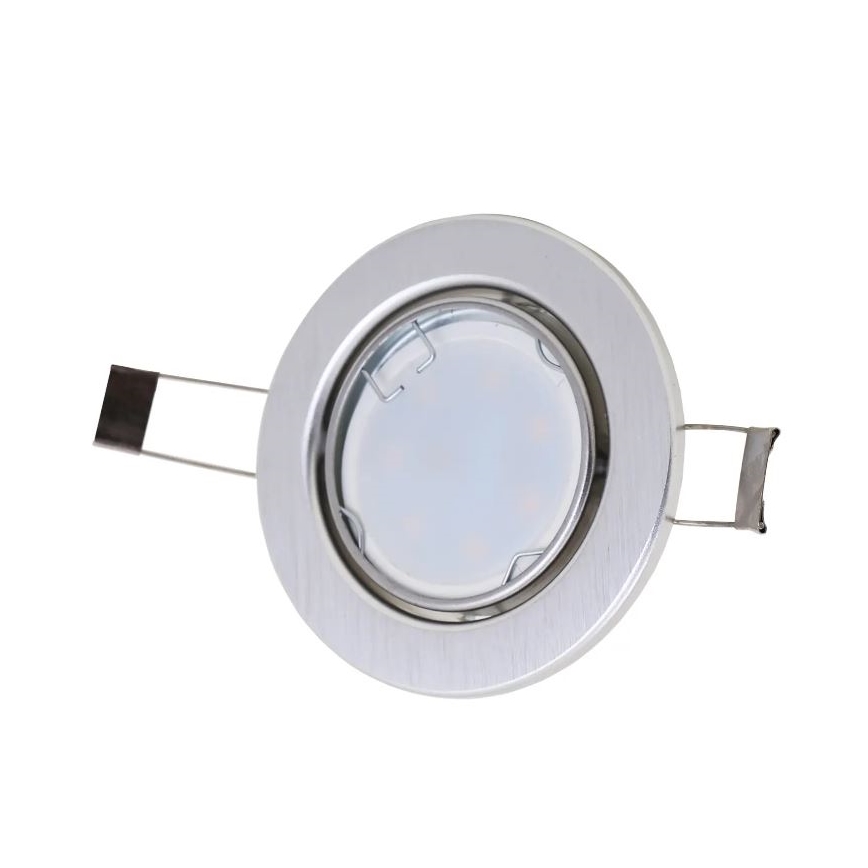 Briloner 7221-039 - KIT 3x LED hängande taklampa för badrum 1xGU10/3W/230V IP23 silver