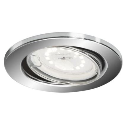 Briloner 7277-038 - KIT 3x Infälld dimbar LED badrumsbelysning 1xGU10/5W/230V IP23