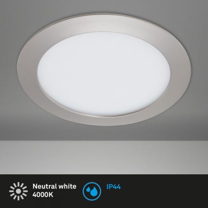 Briloner 7286-012 - Infälld LED badrumsbelysning LED/12W/230V IP44