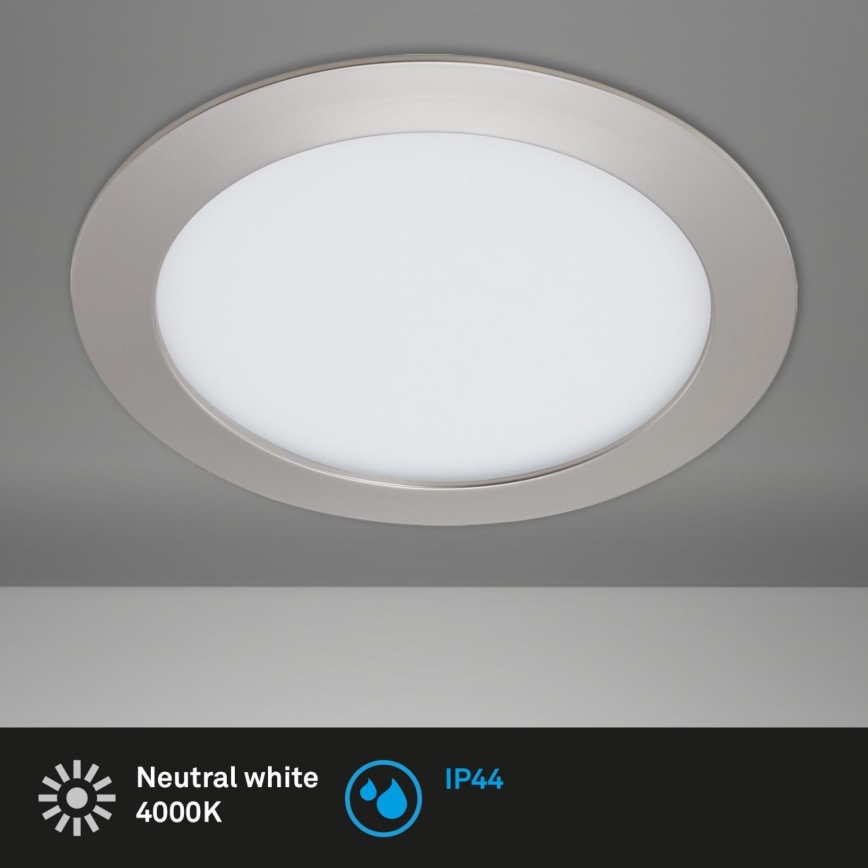 Briloner 7286-012 - Infälld LED badrumsbelysning LED/12W/230V IP44