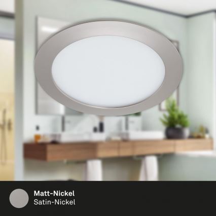 Briloner 7286-012 - Infälld LED badrumsbelysning LED/12W/230V IP44