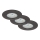 Briloner 7295-031 - KIT 3x Infälld dimbar LED badrumsbelysning ATTACH LED/6,5W/230V IP44
