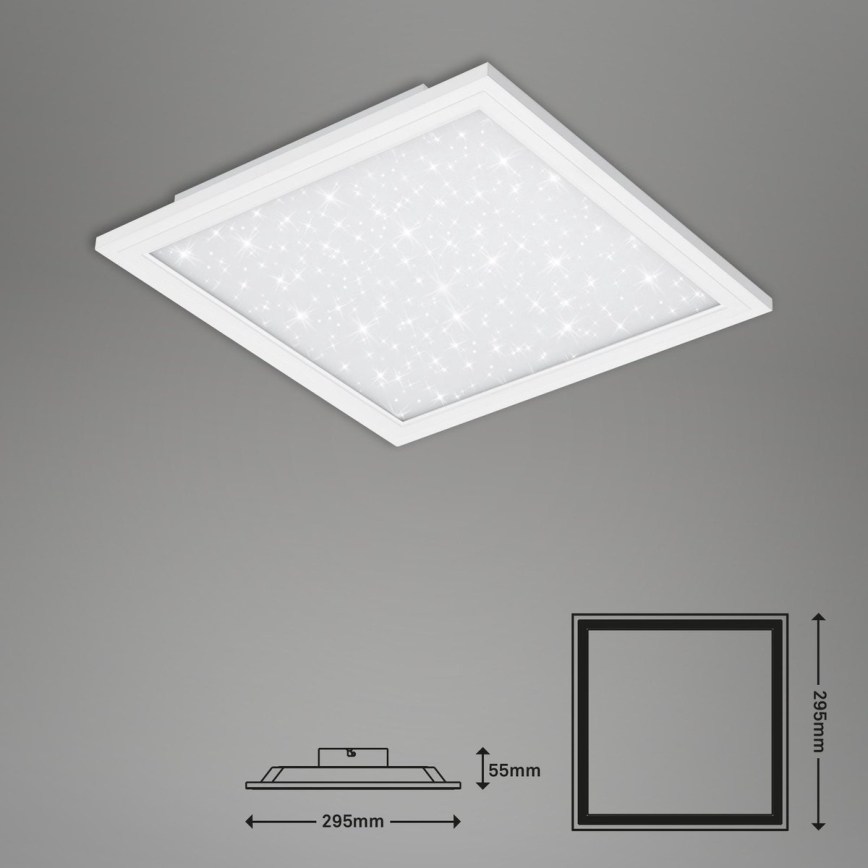 Briloner 7301-016 - LED Dimbar taklampa STARRY SKY LED/18W/230V 3000-6000K + fjärrkontroll