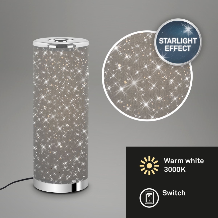 Briloner 7334-014 - LED bordslampa STARRY SKY 1xGU10/5W/230V 3000K