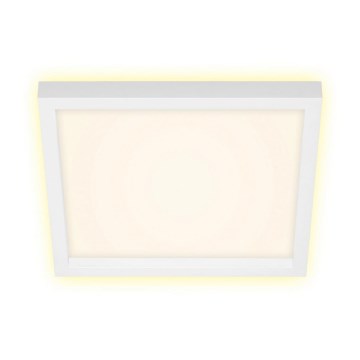 Briloner 7362-016 - LED taklampa  CADRE LED/18W/230V 29,6x29,6 cm vit
