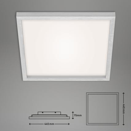 Briloner 7371-014 - LED Dimbar taklampa LED/24W/230V 3000-6500K + fjärrkontroll