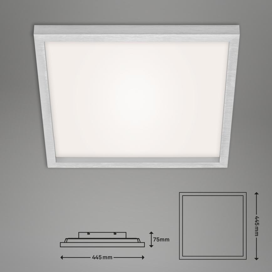 Briloner 7371-014 - LED Dimbar taklampa LED/24W/230V 3000-6500K + fjärrkontroll
