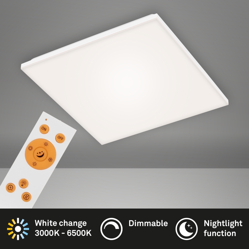Briloner 7378-116 - LED Dimbar taklampa FRAMELESS LED/24W/230V 3000-6500K + fjärrkontroll