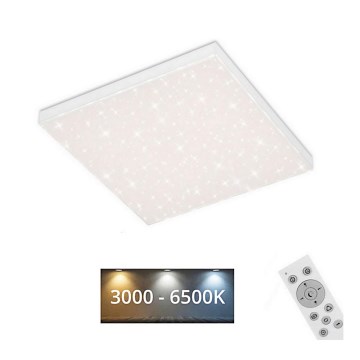 Briloner 7381-016 - LED Dimbar taklampa STARRY SKY LED/15W/230V 3000-6500K + fjärrkontroll