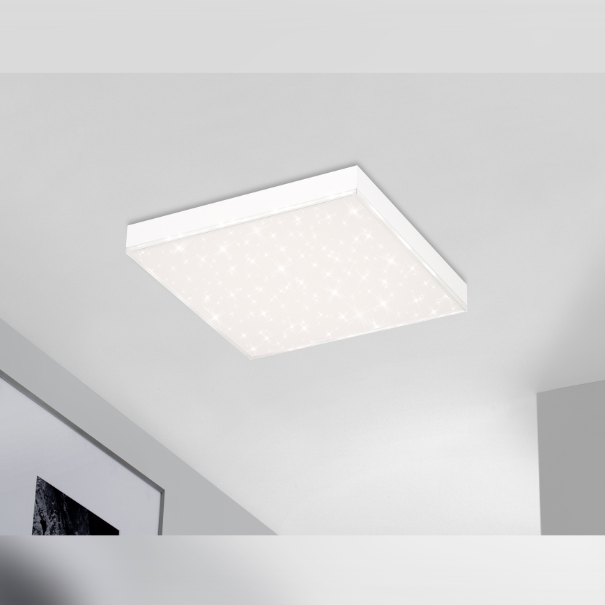 Briloner 7381-016 - LED Dimbar taklampa STARRY SKY LED/15W/230V 3000-6500K + fjärrkontroll