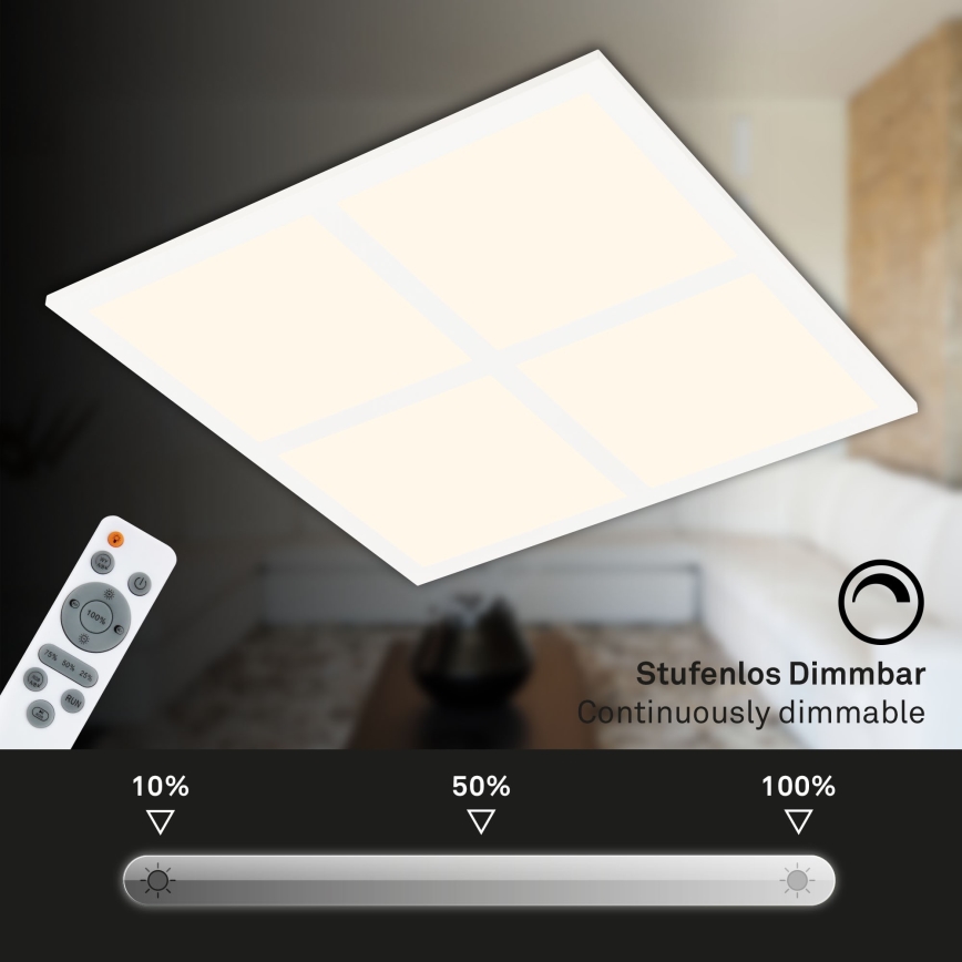 Briloner 7387-016 - RGBW Dimbar taklampa LED/24W/230V 3000-6500K + fjärrkontroll