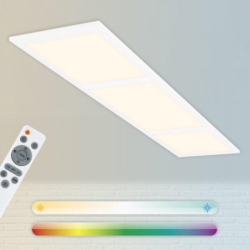 Briloner 7388-016 - RGBW Dimbar taklampa LED/24W/230V 3000-6500K + fjärrkontroll