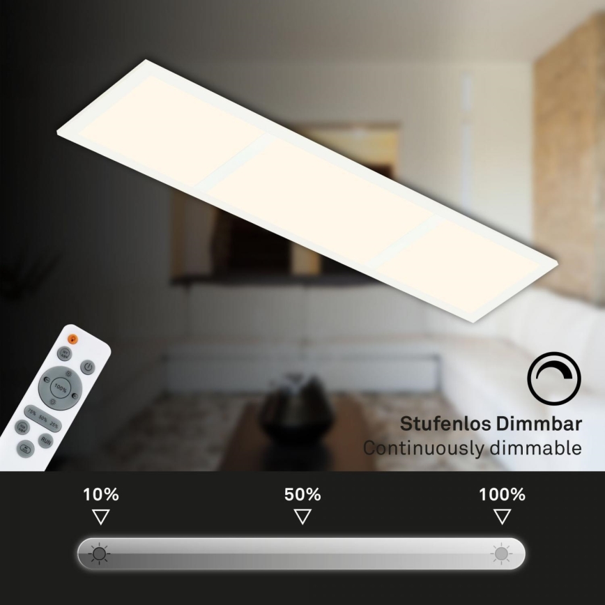 Briloner 7388-016 - RGBW Dimbar taklampa LED/24W/230V 3000-6500K + fjärrkontroll