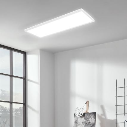 Briloner 7404-016 - LED RGBW dimbar ytmonterad panel LED/22W/230V 4000K + fjärrkontroll