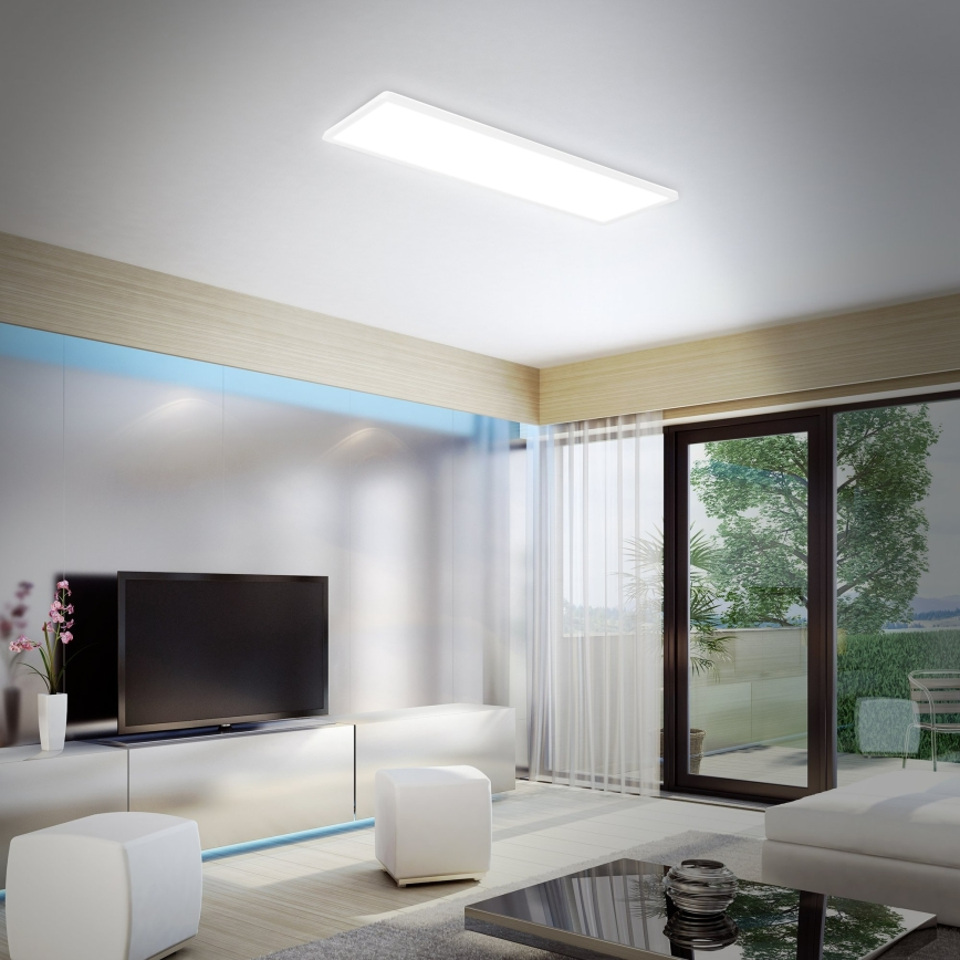 Briloner 7404-016 - LED RGBW dimbar ytmonterad panel LED/22W/230V 4000K + fjärrkontroll