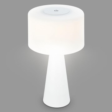 Briloner 7420016 - LED Ljusreglerad uppladdningsbar beröring utomhus bordslampa LED/4W/5V IP44 3000K vit