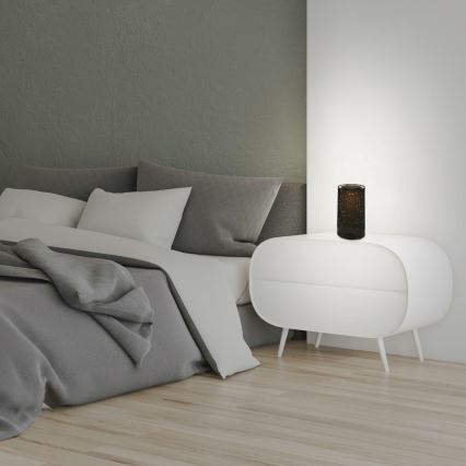 Briloner 7449-015 - LED Ljusreglerad utomhus beröring lampa STARRY SKY LED/3W/5V IP44 svart
