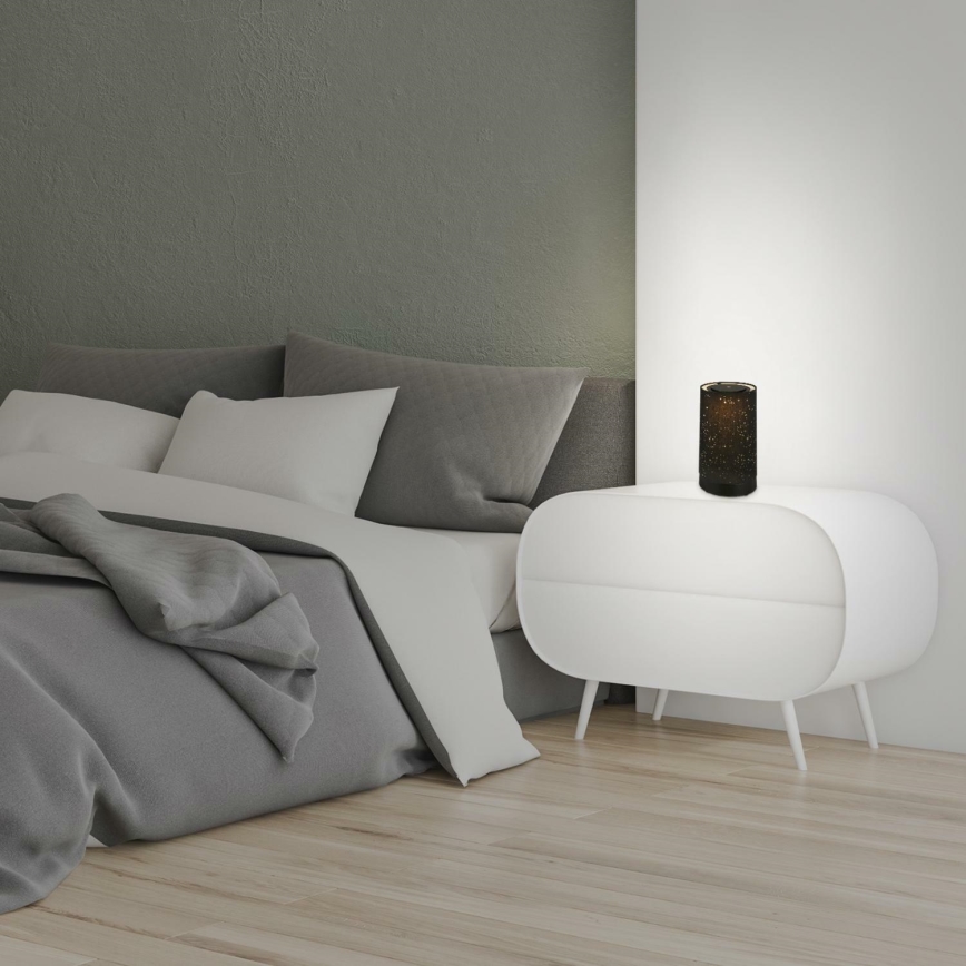 Briloner 7449-015 - LED Ljusreglerad utomhus beröring lampa STARRY SKY LED/3W/5V IP44 svart