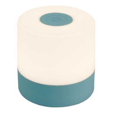 Briloner 7461010 - LED Ljusreglerad uppladdningsbar utomhus bordslampa LED/2W/5V IP44 blå