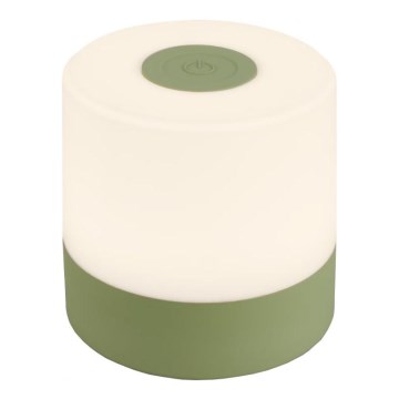 Briloner 7461019 - LED Ljusreglerad uppladdningsbar utomhus bordslampa LED/2W/5V IP44 grön