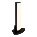Briloner 7474-015 - LED dimbar touchladdningsbar utomhusbordslampa 2-i-1 LED/7W/5V 2x2200 mAh USB 3000K IP44 svart