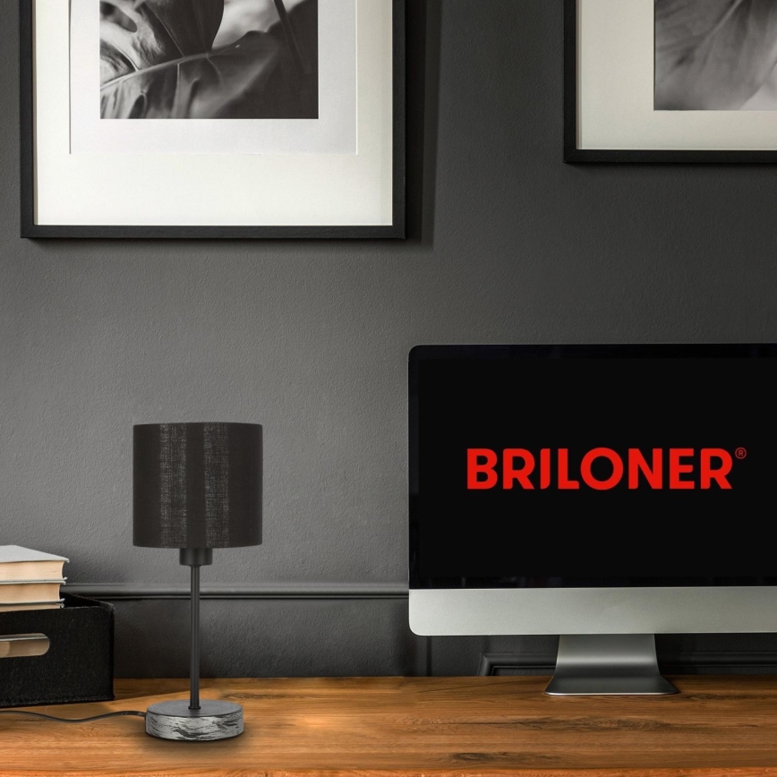 Briloner 7737-014 - Bordslampa SILVER CRAFTED 1xE14/25W/230V