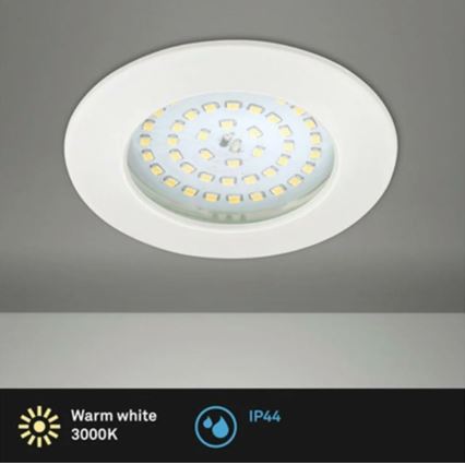 Briloner 8310-016 - Infälld LED badrumsbelysning ATTACH LED/10,5W/230V IP44