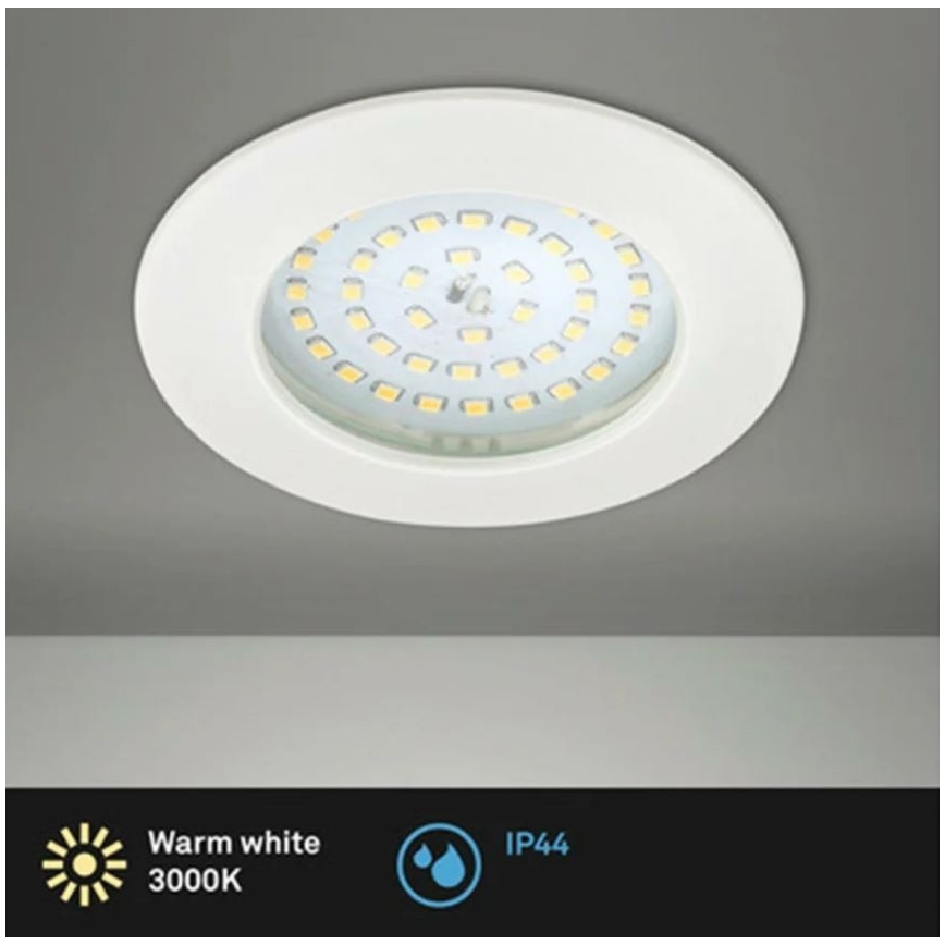 Briloner 8310-016 - Infälld LED badrumsbelysning ATTACH LED/10,5W/230V IP44