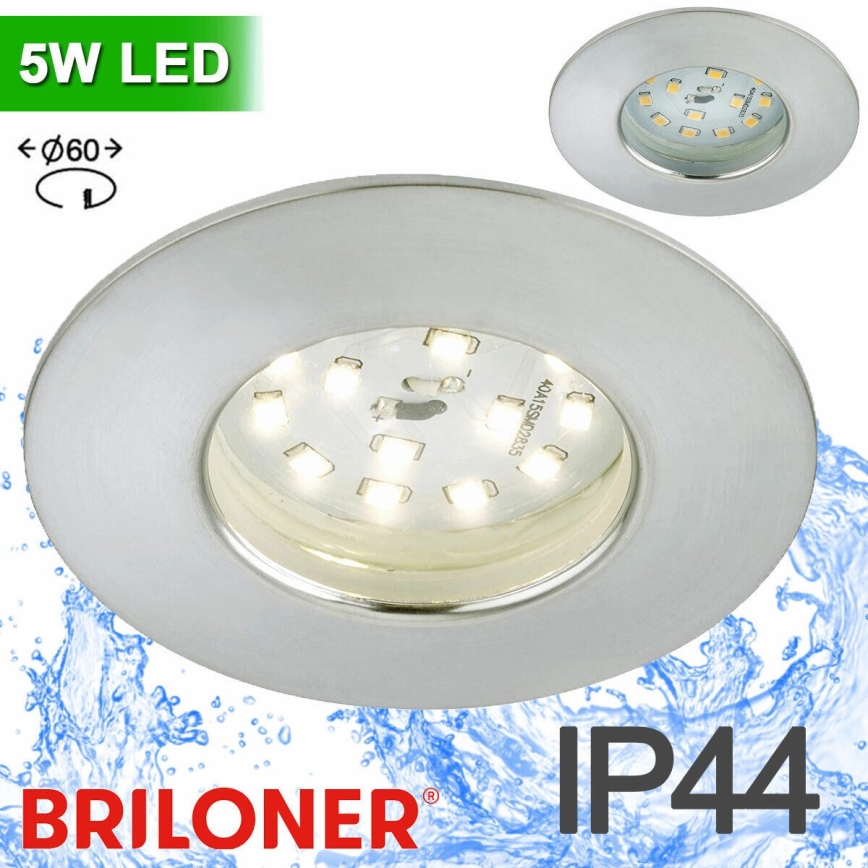 Briloner 8311-019 - Infälld LED badrumsbelysning LED/5W/230V IP44